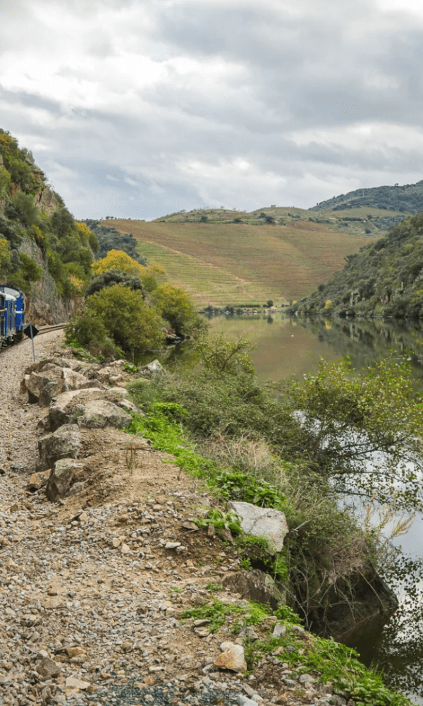 Comboio Presidencial no Vale do Douro